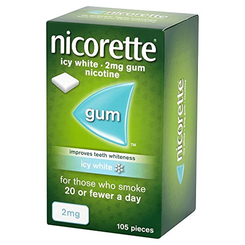 Nicorette Icy White Gum 2mg - 105 Pieces