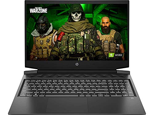 Image of (Renewed) HP Pavilion Gaming Intel 10th Gen Core i5 16-Inch (40.64 cms) 1920 x 1080 (Full HD) Laptop (8 GB /1TB HDD + 256GB SSD /Windows 10 Home /MS Office /NVIDIA GeForce GTX 1650 /Shadow Black)