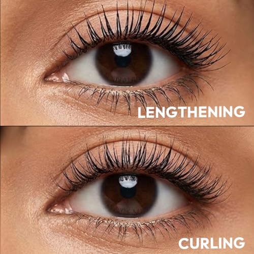 Image of Waterproof Volumizing Mascara for Long, Thick Lashes | 2-in-1 Curling & Lengthening Brush | Smudge-Proof, Clump-Free, 24H Long Stay | Born16 7g
