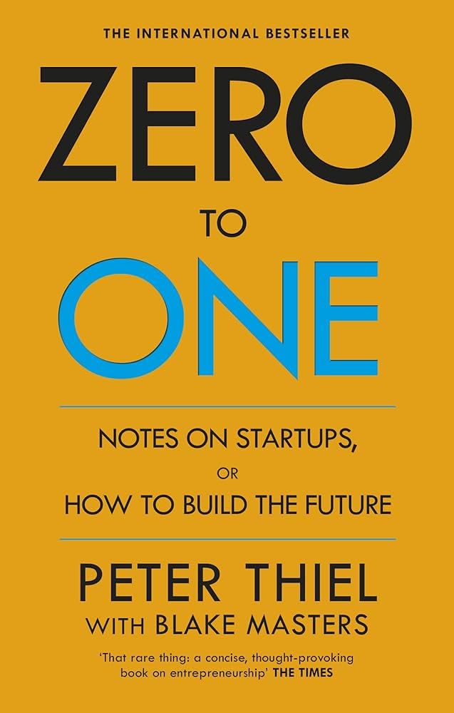 Zero to One Paperback By Peter Thiel Latest