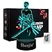Shenjia 3D LED ONE PIECE Nachtlicht Charakter Commodity Lampe für Kinderzimmer Home Room Dekoration Buntes Nachtlicht Geschenk für Fans Merch (16 Farben, Roronoa Zoro-A)… Lampe,Dimmbare günstig Kaufen-Shenjia 3D LED ONE PIECE Nachtlicht Charakter Commodity Lampe für Kinderzimmer Home Room Dekoration Buntes Nachtlicht Geschenk für Fans Merch (16 Farben, Roronoa Zoro-A)…