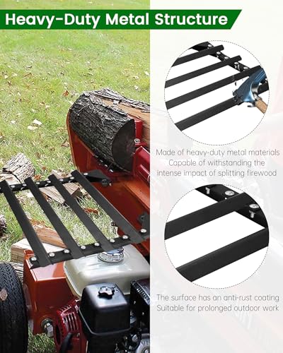 YTL015431 Log Catcher for Splitter Duty Metal Log Rack Splitter Accessories