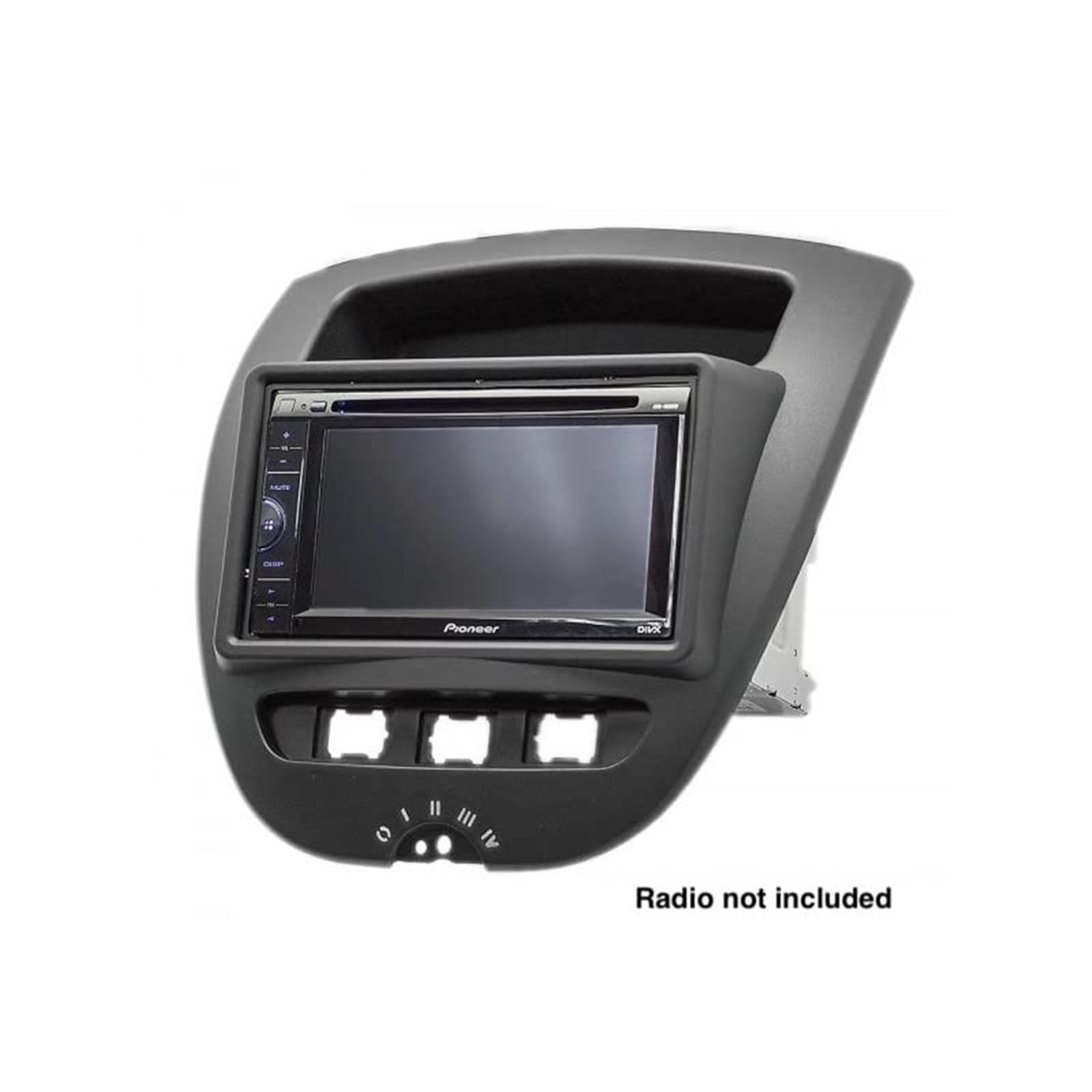 Kit di installazione for telaio autoradio doppio DIN, telaio