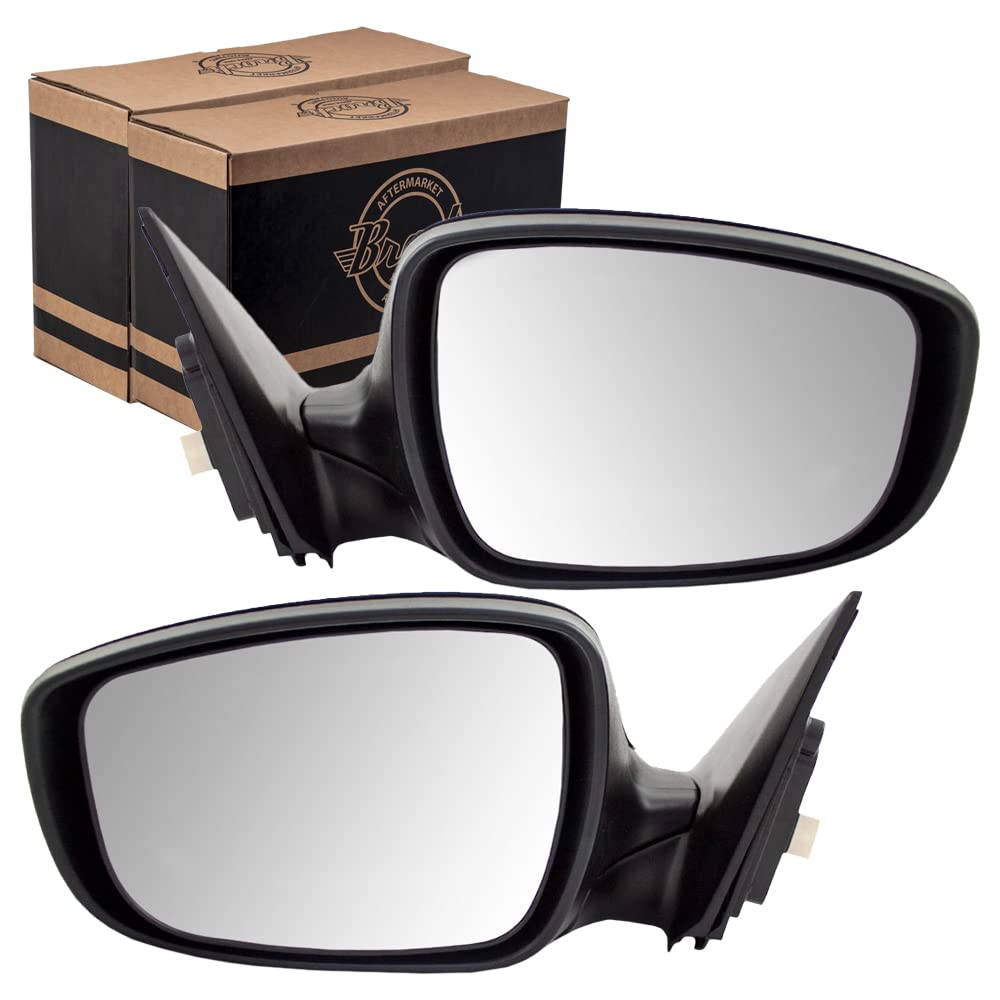 Amazon.com: Brock Replacement Pair Set Power Side View Mirrors 