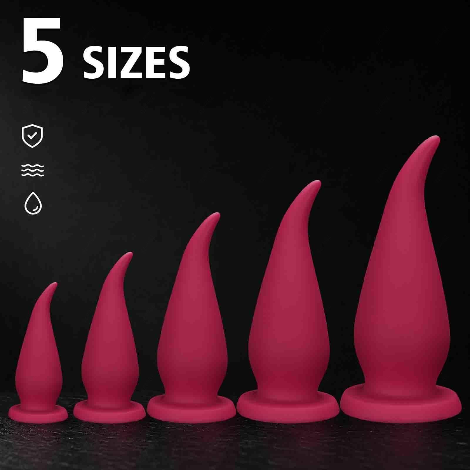 Plug Anale-dilatatore Grande Plug Anale-dilatatore Uomo Xxl,#1-XL | Butt Plg Plug Anale-dilatatore Donna Dilatatore Ano Uomo Per Silicone Con Ventosa Dildo Anale Anali Buttplug Dilatatori,#1-XL