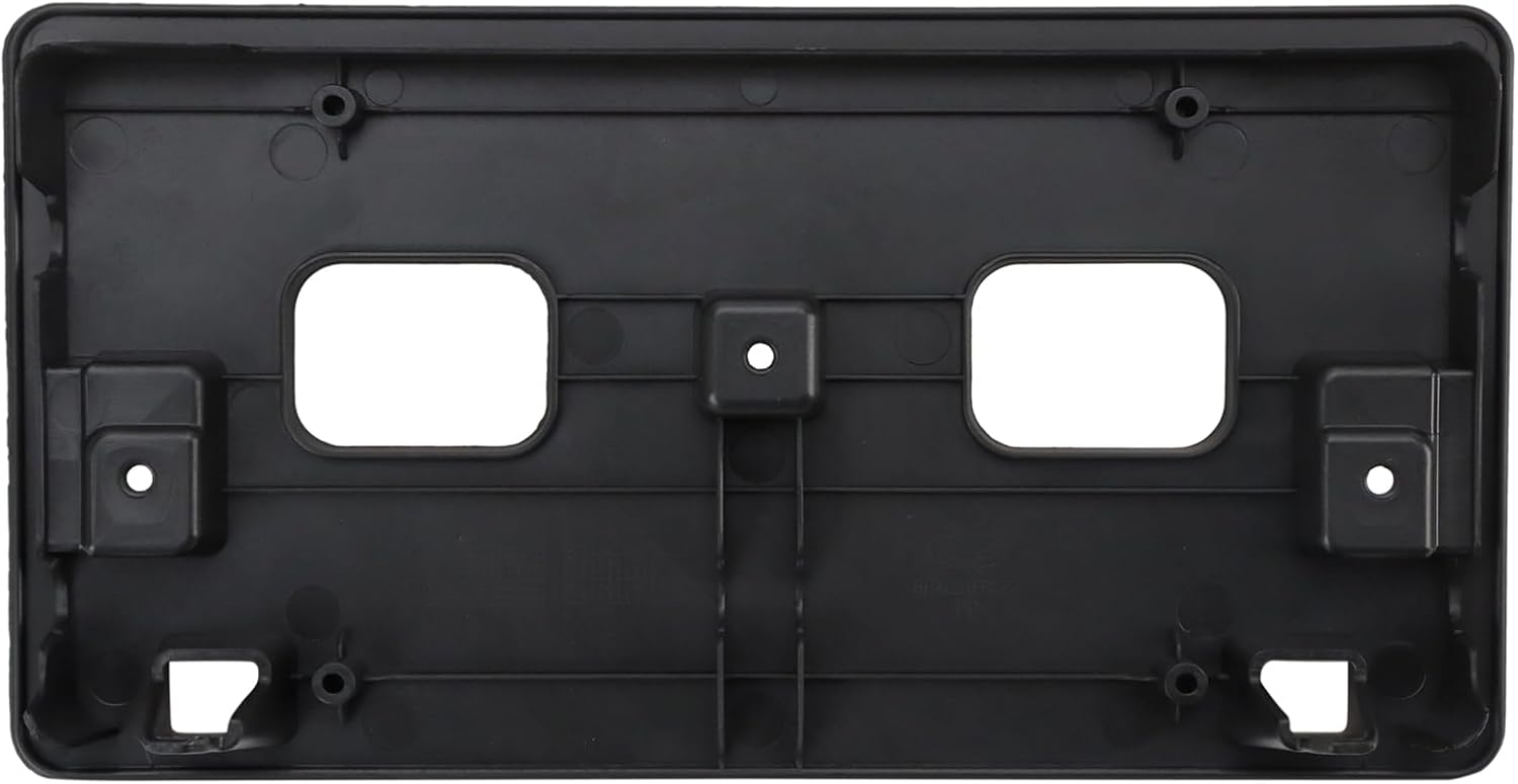 Front License Plate Bracket Black Compatible with 2021-2022 Honda Accord HO1068143
