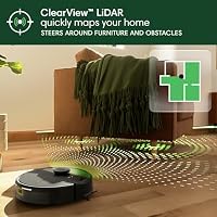 iRobot Roomba 105 Vac Robot Vacuum - Easy to use, Intense Power-Lifting Suction, LiDAR Navigation, Multi-Surface Cleaning, Cleans in Neat Rows, Self-Charging — image 5