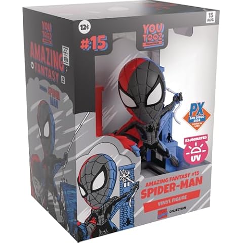Youtooz San Diego 2024 Amazing Fantasy #15 Illuminated Previews Exclusive Vinyl Figure Cover
