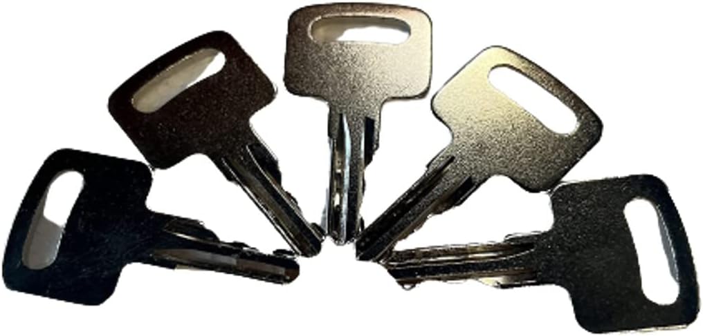 5 PC 455 Key FITS Manlifts Genie Scissor Lift, Boom, Skyjack, Nifty, Upright