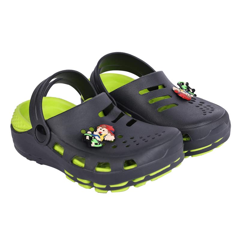 CHUCKIES Kids Latest Stylish Attractive Casual Dailywear Clogs for Kids, Baby Boys and Girls | Indoor and Outdoor (Pair of 1) Green (B0C2ZGT4TJ) Amazon Price History, Amazon Price Tracker