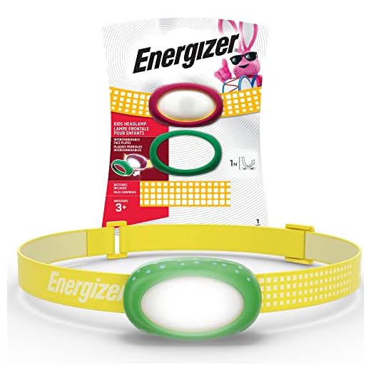Energizer LED Headlamp for Kids, Ages 3+, Bright Headlamp for Indoor and Outdoor Play, Batteries Included, Pack of 1