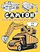 Camion livre de coloriage pour Enfants 4-8 Ans: Camion, pelleteuse, tracteur, bulldozer, excavateur, camion de pompiers