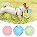leasote Dog Chew Toys, Paw Print Ball Dog Chewing Ball Toy, Interactive Dog Teeth Molar Toy for Small Medium Large Puppy Dogs Blue M