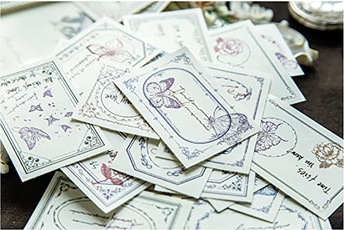 400 Pcs Vintage Label Papers Decorative Papers Pads For Scrapbooking And Decoupage #TOP2