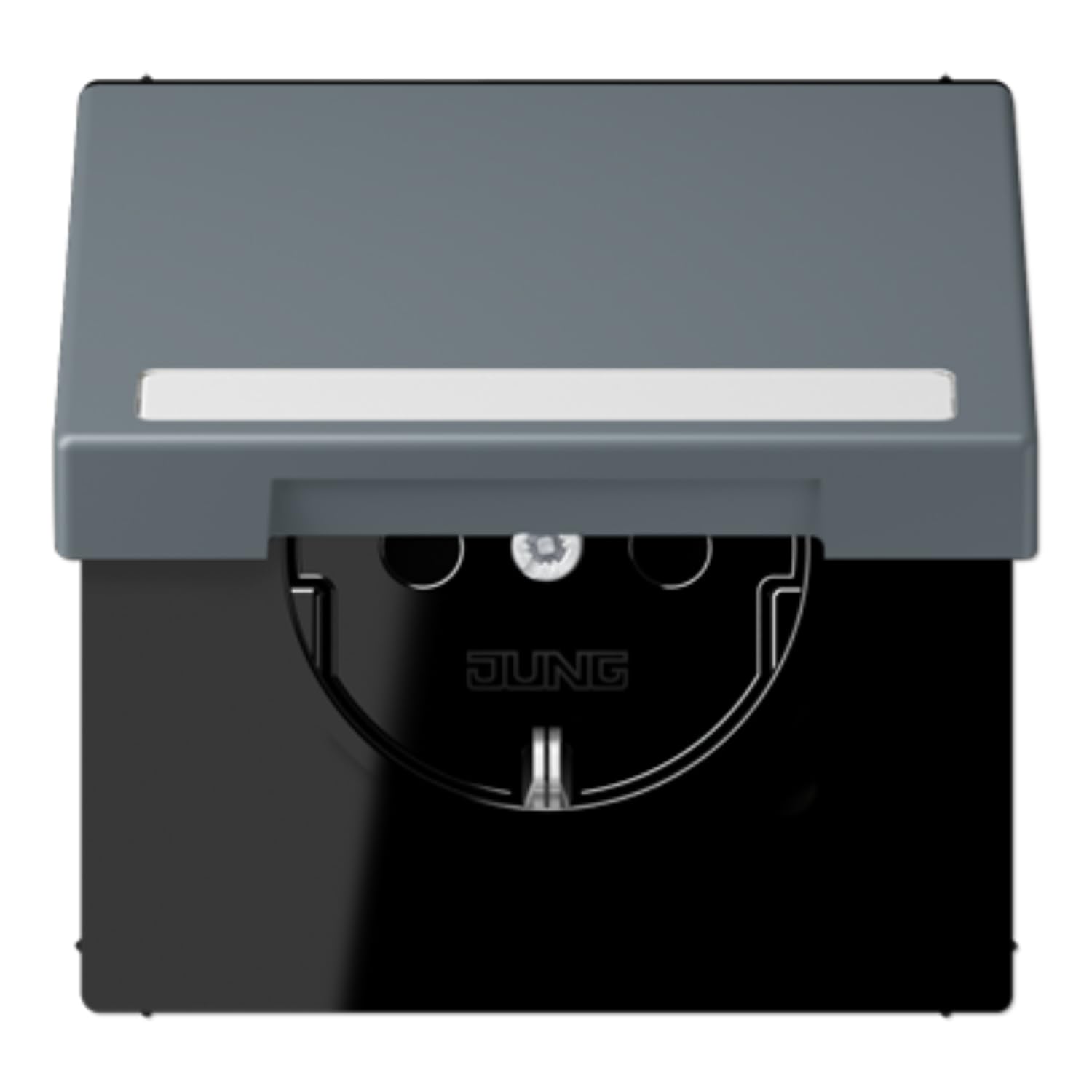 Fiche rabattable LC4320H JUNG LC1520BFNAKL251 avec inscription protectrice