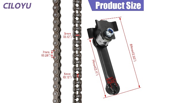 monnchan Amazon.com: CILOYU 25h Chain 132 Link 13 Tooth Motor