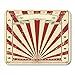 Produktbild AOHOT Mauspads Blue Circus Retro Red Vintage for Your Message Ribbon Abstract Mouse pad 9.5" x 7.9" for Notebooks,Desktop Computers Accessories Mini Office Supplies Mouse Mats