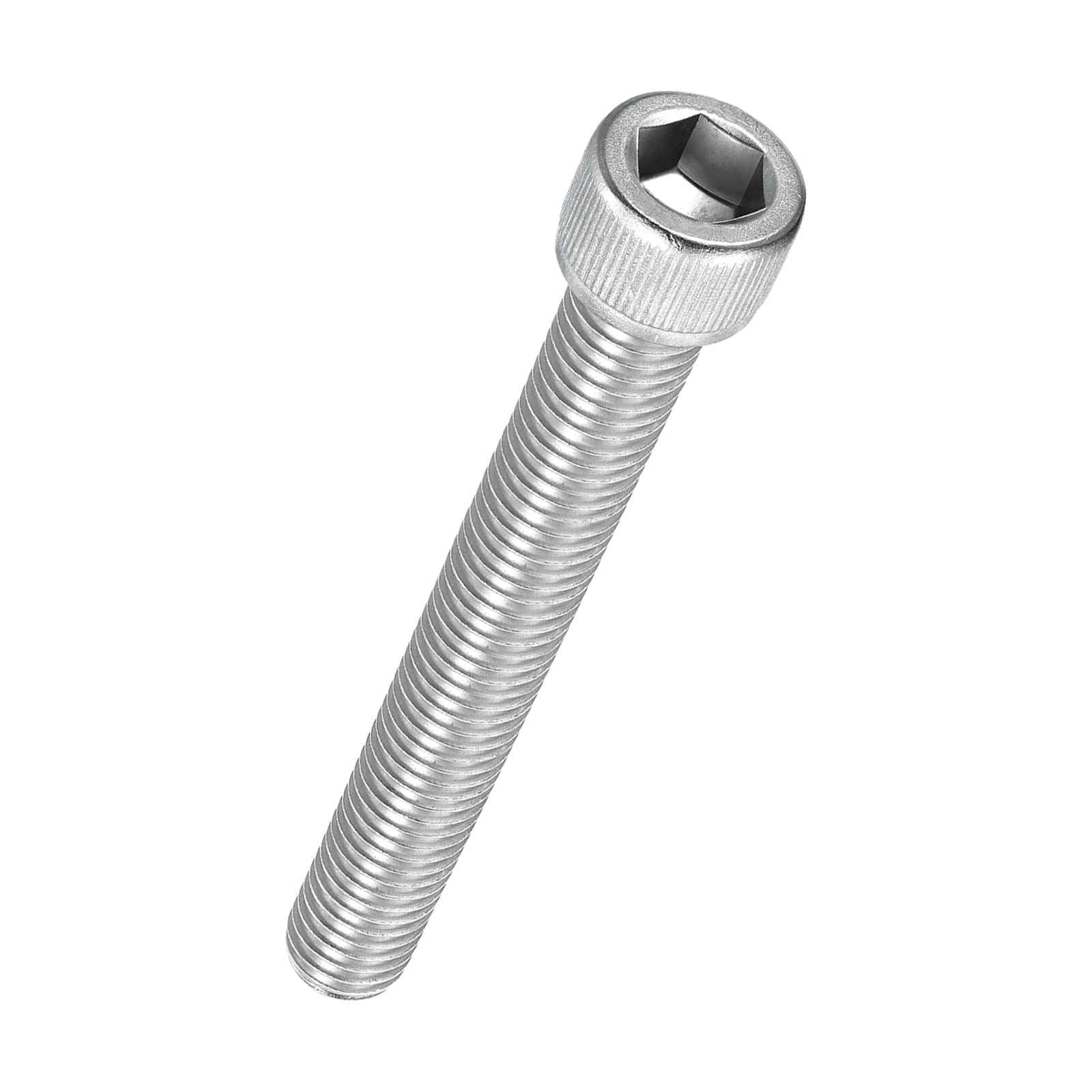 Kozelo 2pcs Socket Head Cap Screws - [M12-1.75 x 90mm] 304 Stainless Steel Allen Socket Drive for Electrical Motor 3D Printing Fan Engine Replacement Use, Silver — image 1