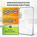 Backofen Dichtung 480x360 mm mit 4 Haken | Backofen Gummidichtung mit Originalcode 6432220 4696921 3766120 3766121 4417790 4696920 02846905 für Miele für Imperial für Quelle für Privileg