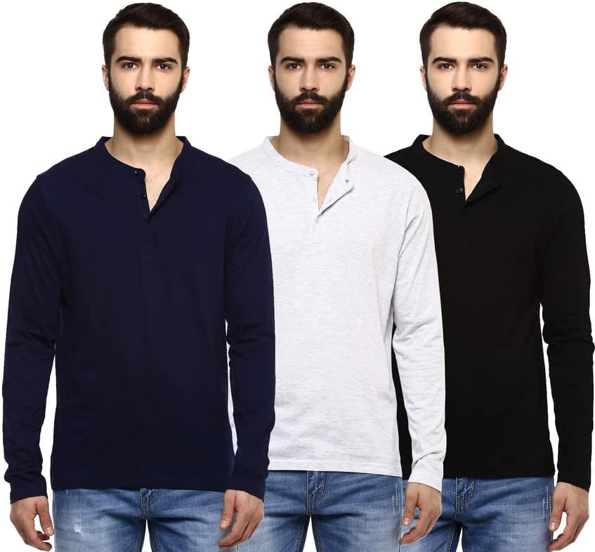 Aventura Outfitters Men's Regular Fit T-Shirt (Pack of 3)