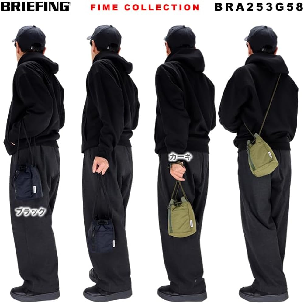 Amazon | [ブリーフィング] FIME PURSE SACK ミニ巾着バッグ