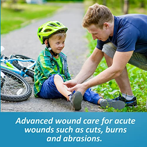 image for Nexcare Tegaderm + Pad Transparent Dressing, Absorbent Pad Wicks Fluid