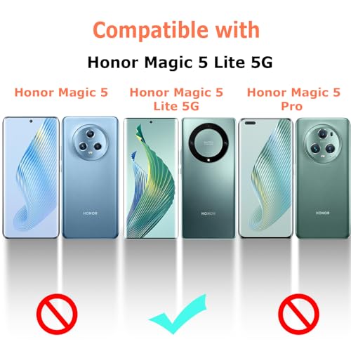 Mkej Custodia con Collana per Honor Magic 5 lite