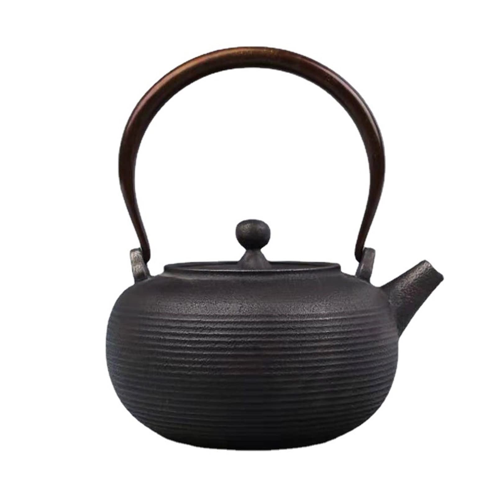 Hervidor De Hierro Fundido, Hervidor De Hierro Japonés, Tetera De Hierro Crudo Sin Recubrimiento (1,2 L)