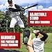 WEEPALM Rotatable Baseball Radar For Swing&Pitching Training,Speed Radar Gun With Tripod,Lager LCD Display,Handheld or Hand Free Speed Sensors Baseball Speed Training Equipment for All Baseball Player