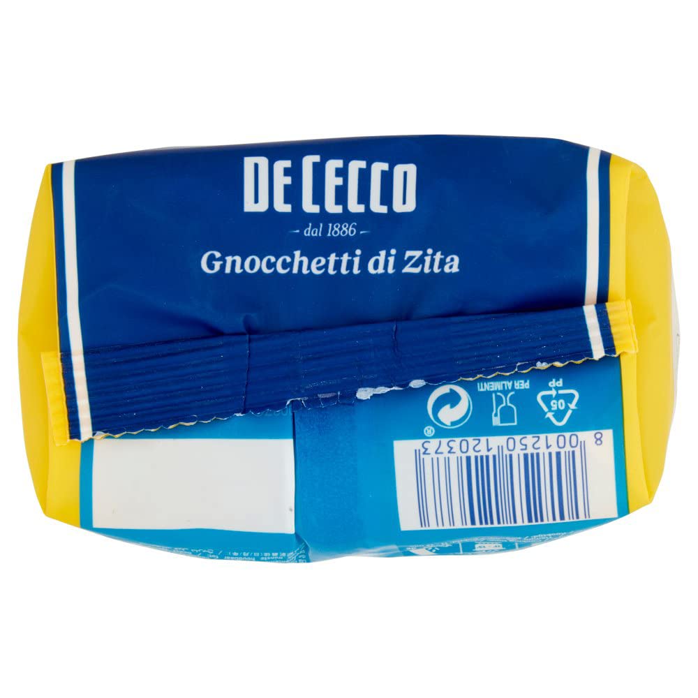 20 x Pasta De Cecco 100% Italiano Gnocchetti di Zita n. 37 fideos 500 g