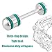 1pc LS Oil Diverter Barbell, High Performance Aluminum Alloy Oil Gallery Plug for Gen III/IV Engines LS1/2/3/6, L92/99/33, LQ4/9, 4.8/5.3/5.7/6.0/6.2L