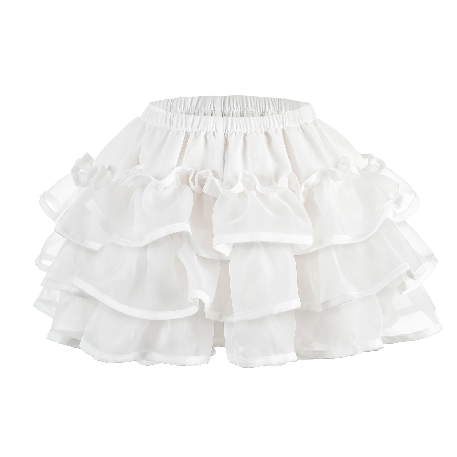 Fiamll Victorian Bloomer Cute Bloomer Multi-Layered Ruffle Safety Pants Underwear Leggings