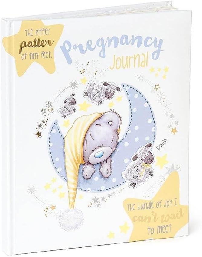 Me to You Tiny Tatty Teddy Pregnancy Journal, Hardback Baby Book with Pregnancy Calendar - Official Collection