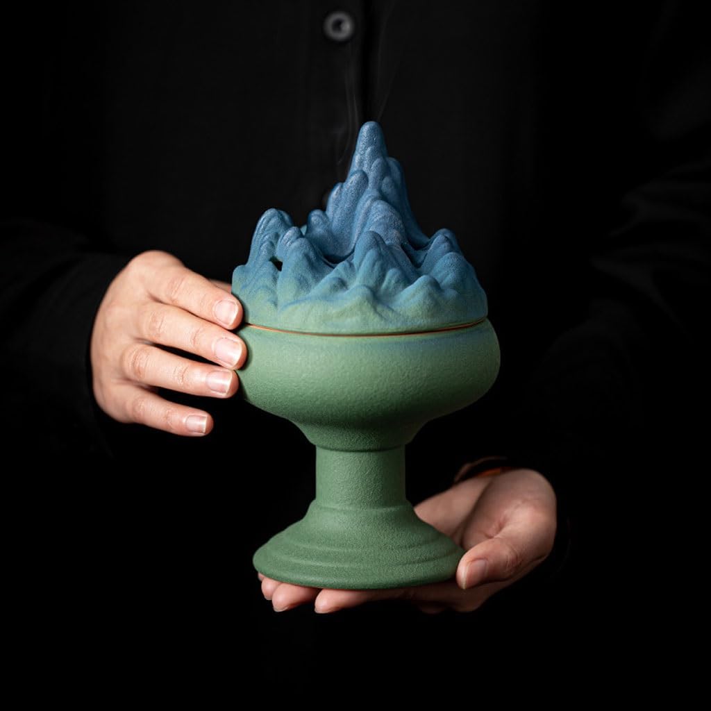 Kadzielnica ceramiczna kadzidło palnik domowy wewnętrzny drewno agarowe drzewo sandałowe kadzidło zen kadzidło palnik na herbatę ceremonia ozdoby kadzidełka palniki