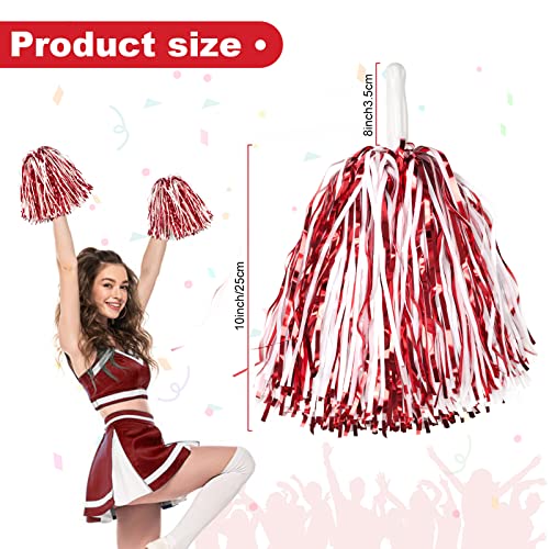 LINYAPRY 24 pon pon metallizzati cheerleading per