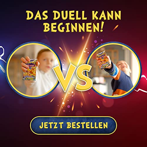 Pokemon Karten Deutsch 50 Verschiedene Original Pokemon | 1 V, VMAX, VSTAR, EX | 3X Holo | 1x Rare | 1 zufällige Pikachu, Evoli, Dedenne aktuelle Sets + 1 Heartforcards® Toploader