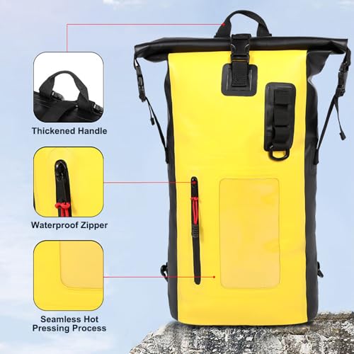 Sac à dos imperméable doté d'une fermeture à enroulement robuste - 3