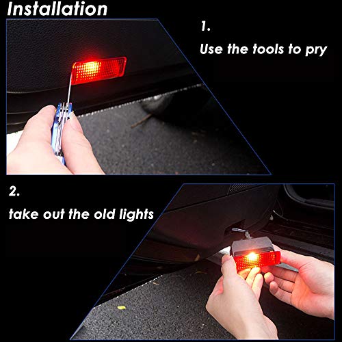 ZHANGNA Cortesia Llluminazione Porta Ombra