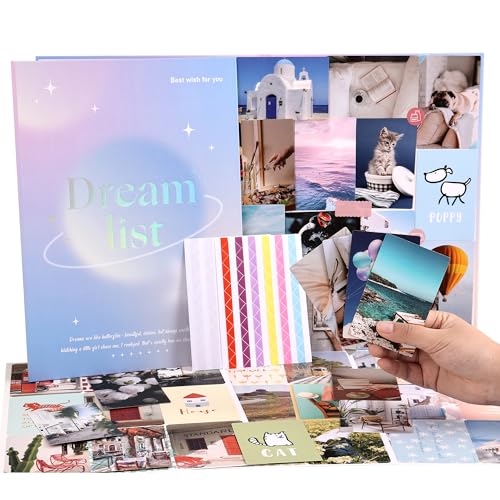 Livre de collage de manifestation idéal comme cadeau de développement personnel