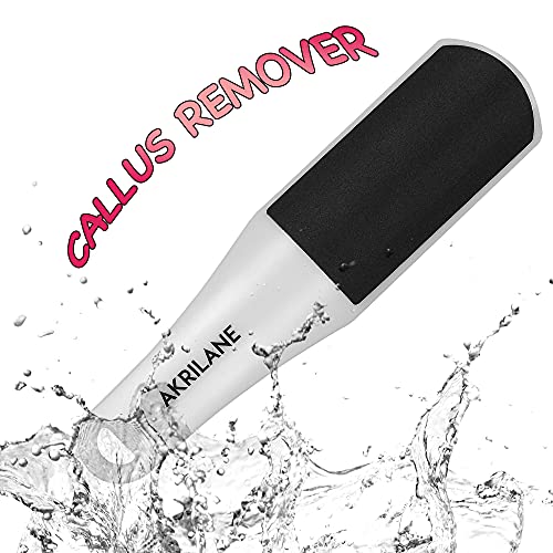 Akrilane AWF501 Pedicure Foot File | Double Sided Callus Remover | Foot Rasp Removes Dead Skin, Corn, Cracked Heels, Hard Skin For Wet And Dry Feet | Large Curved Foot File Scrubber thumb #3