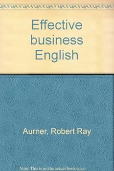 Hardcover Effective business English Book