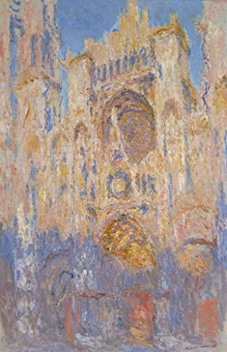 Cathédrale de Rouen Claude Monet poster image impression sur toile | Affiches et gravures 60x90