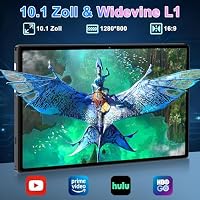ZIOVO Tablet 10 Zoll Android 15 mit 30GB RAM+128GB ROM(TF 2TB), Gemini AI, 5G WLAN, Octa-Core 2.0GHz, Widevine L1, 8000mAh, BT 5.0, GPS, Face ID, Tablet mit Tastatur, Maus - Schwarz – Ansicht 7