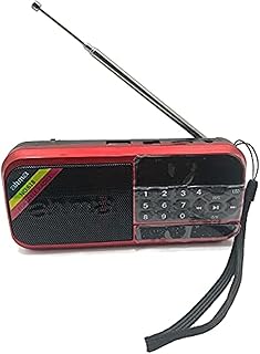 مكبر صوت راديو اف ام/ مشغل ام بي 3/ USB/ AUX/ منفذ بطاقة SD، موديل NO-618