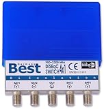 DiseqC-Schalter 4/1 Best-Germany mit Wetterschutzgehäuse