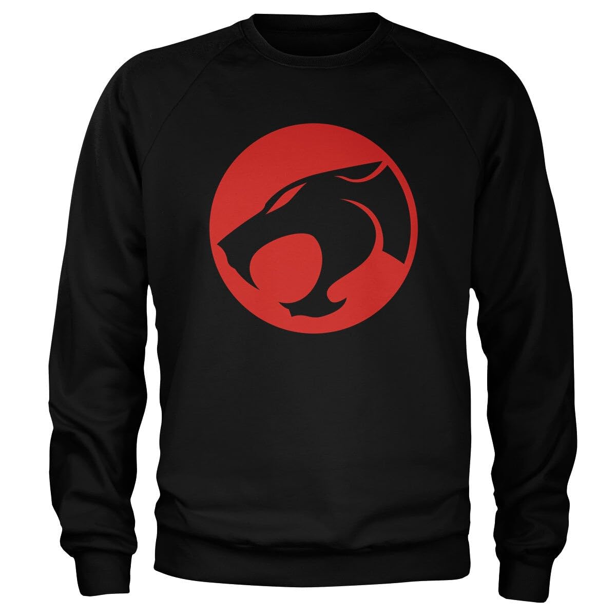 Thundercats Officially Licensed Logo Sweatshirt (Black), X-Large