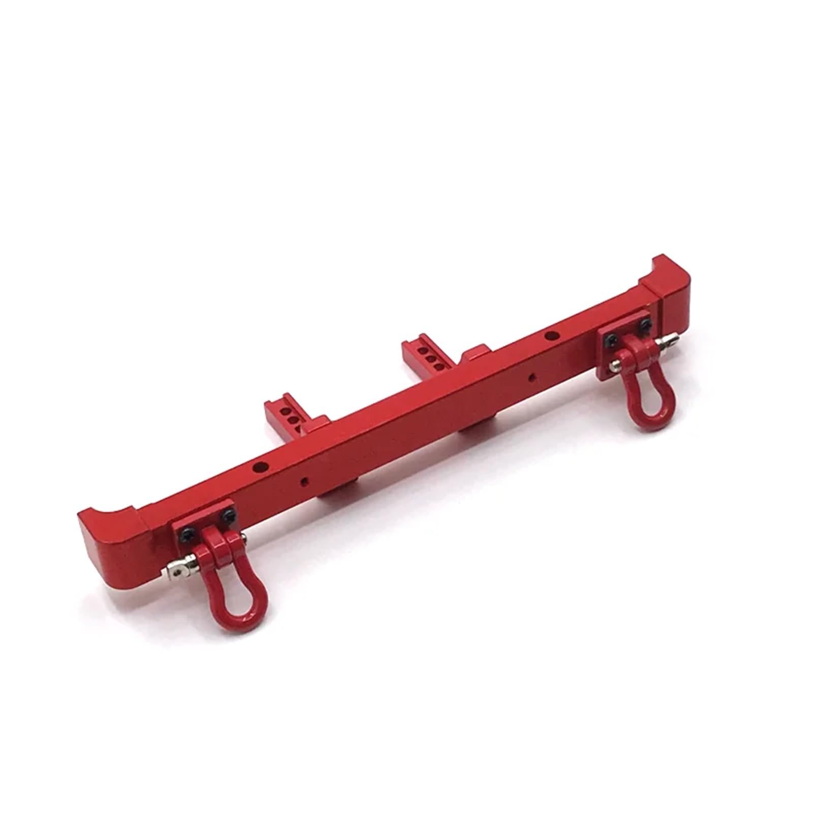Pare-chocs arrière en métal rouge pour Huangbo ZP1001 à ZP10 Pièces de mise à niveau robustes RC - 2