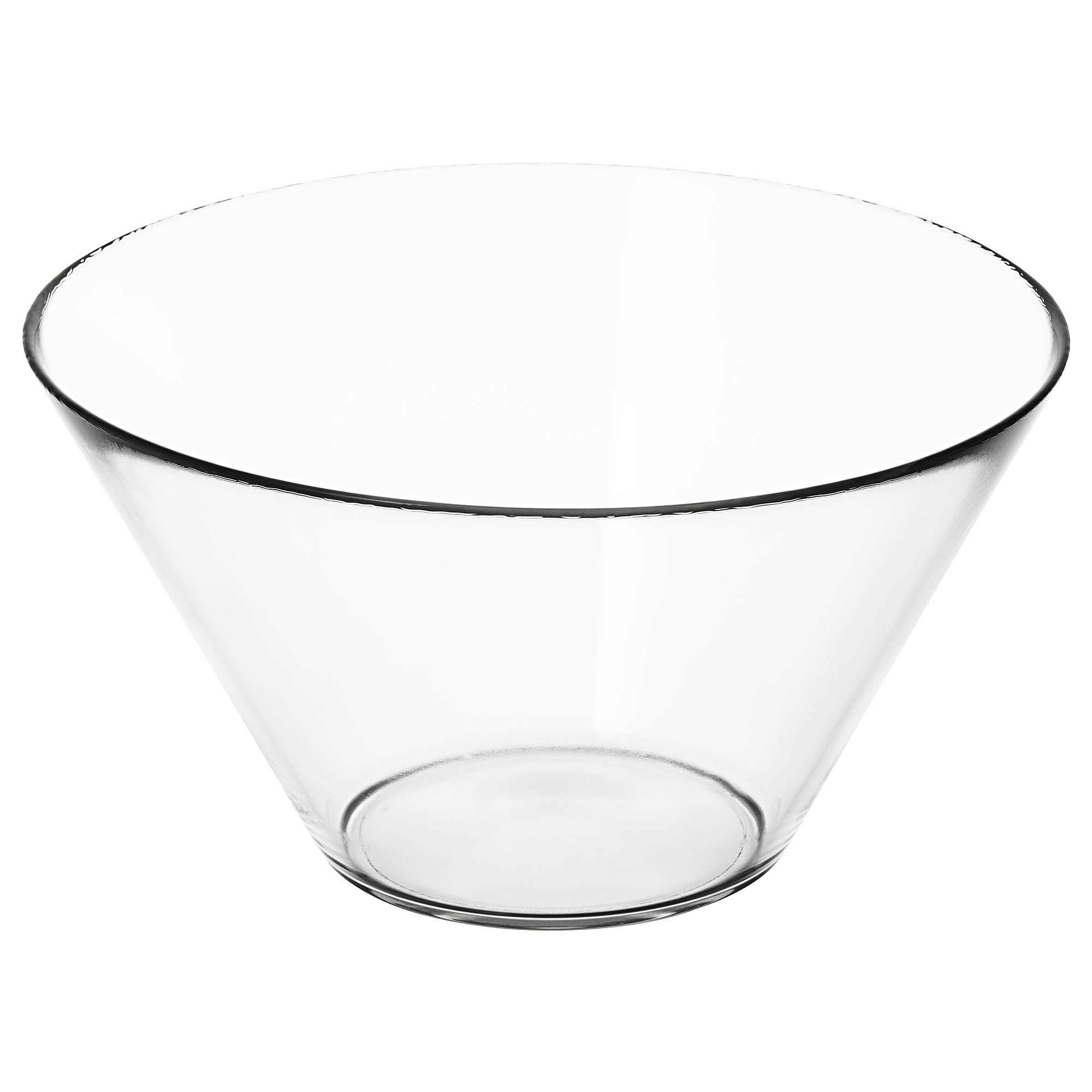 Saladier en verre transparent ProTuning TRYGG 28 cm au design épuré