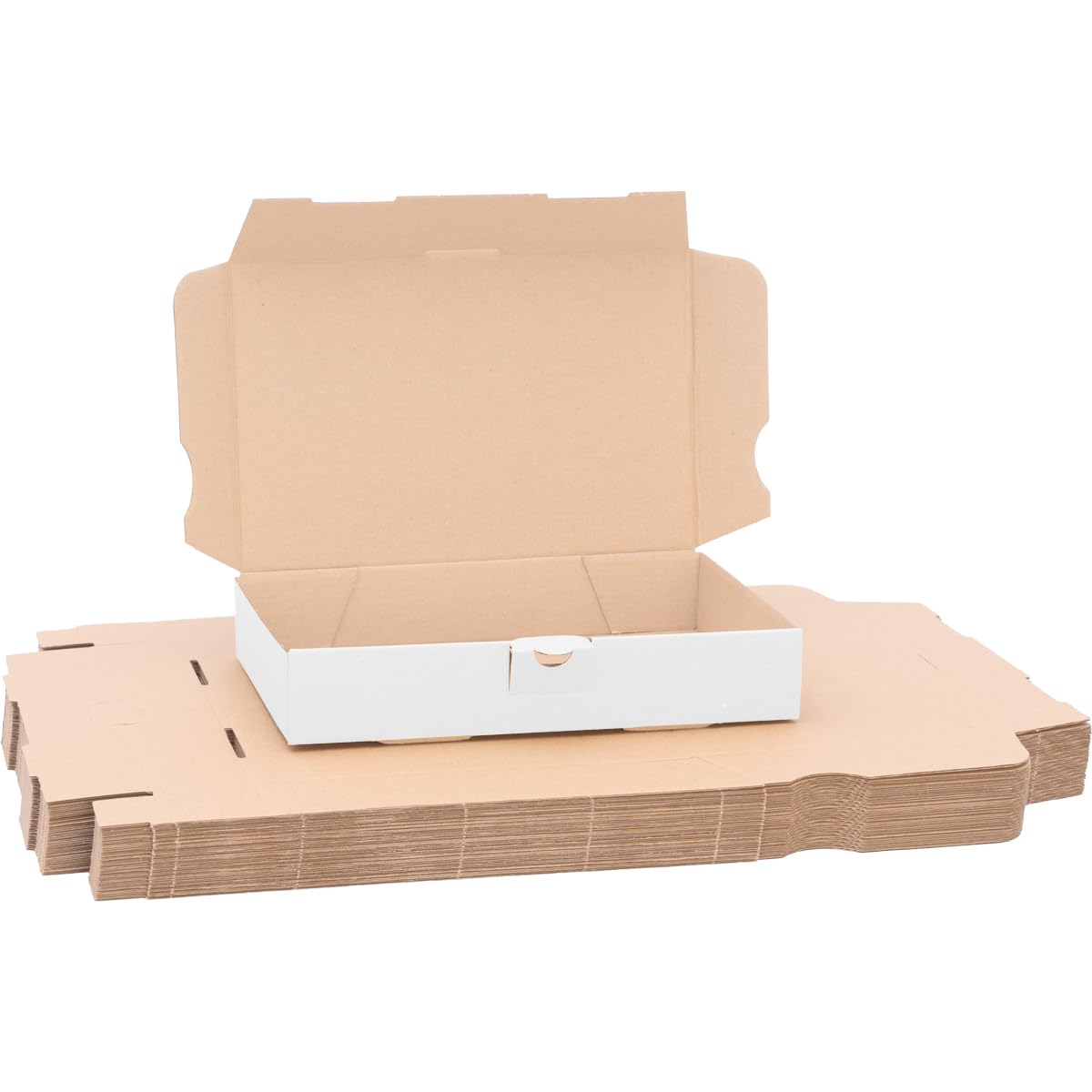 verpacking Maxi Letter Boxes 240 x 160 x 45 mm White MB 3 Inner Dimensions of 230 x 155 x 41 mm Shipping Post Folding Box Shipping Box Book Delivery Ideal for Shipping Pack of 25