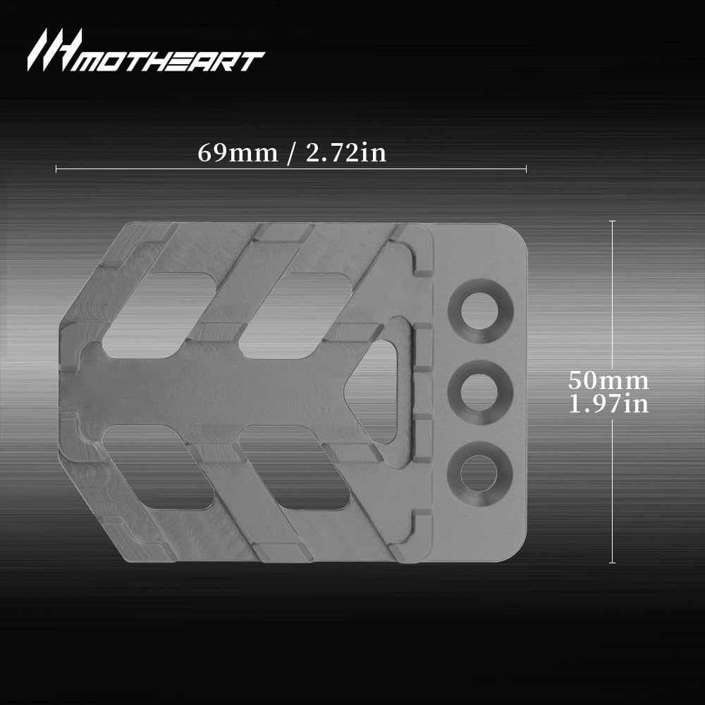 Kit d'extension de levier de frein de moto pour Norden 901 2021-2024 Ajustement ergonomique de pédale nord 901 Accessoires (gris)